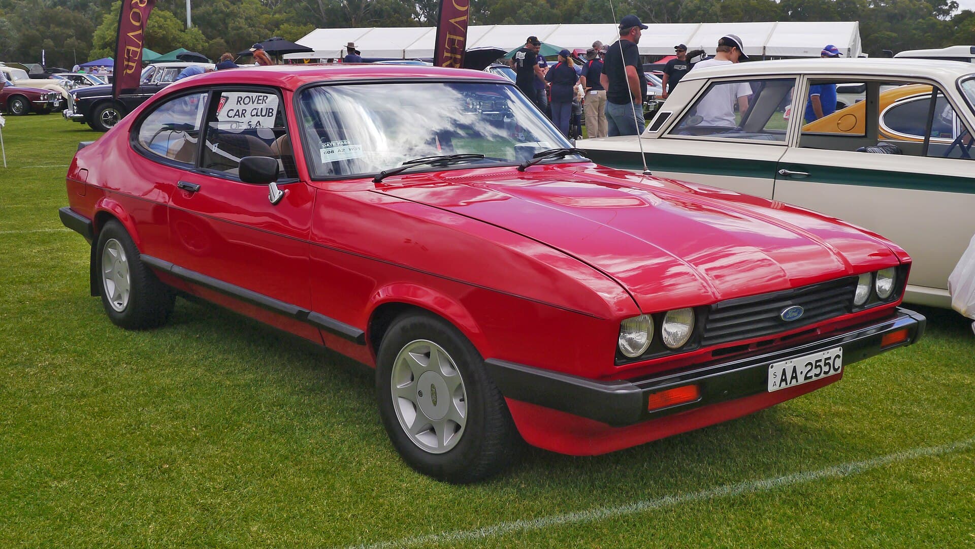 Ford Capri Mk3 1978 — vue de trois quarts avant