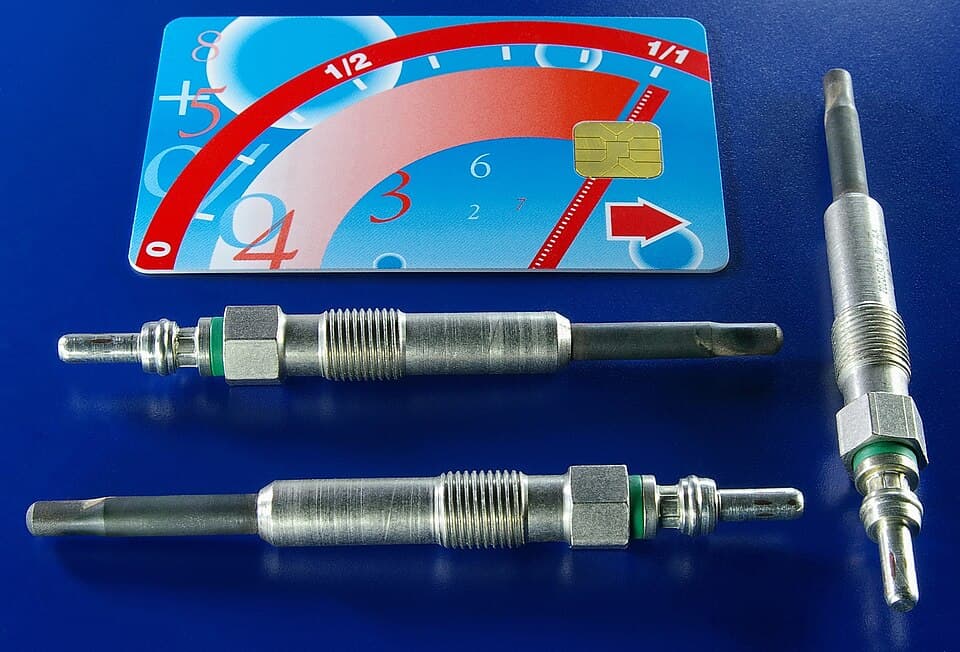 Jeu de bougies de préchauffage pour moteur diesel à injection directe
