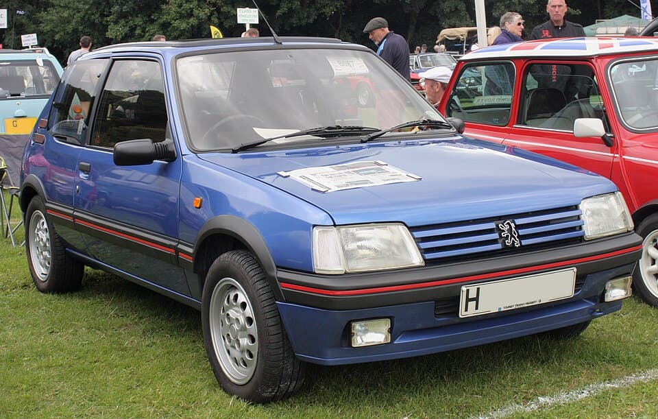 Peugeot 205 GTI 1.6 rouge — calculateur Magneti Marelli panne